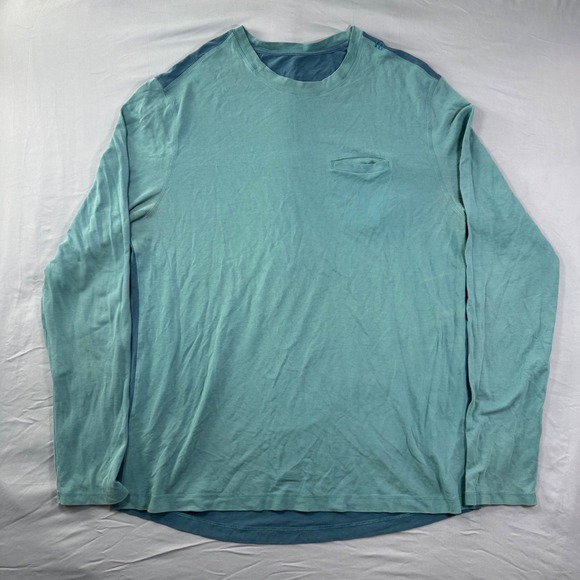 lululemon athletica Other - Lululemon In Your Element Long Sleeve Baseball T-Shirt Men's XL Teal Athleisure